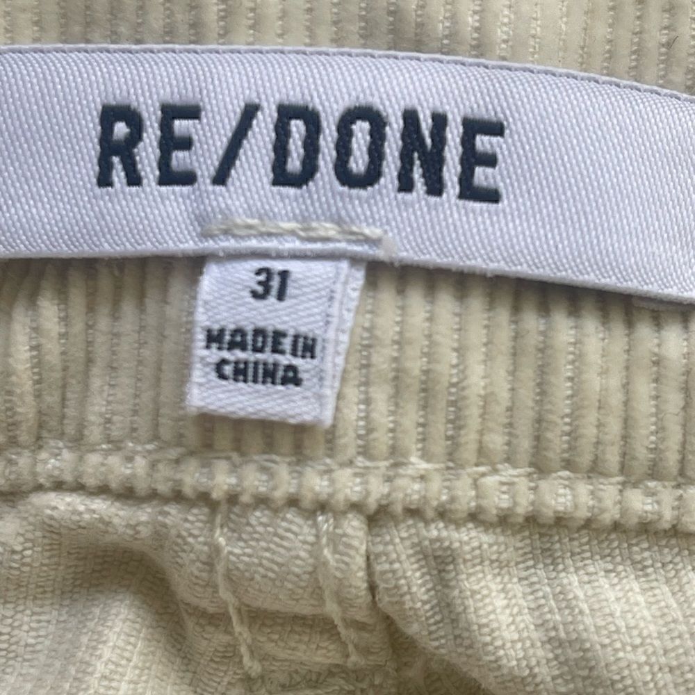 NWT RE/DONE 70s pocket loose flare in vintage ivory. 31 - Picture 6 of 13